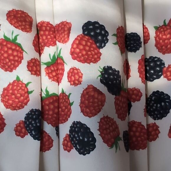 Jcrew Berry Pleated Skirt Size Tall 10 - Picture 7 of 16